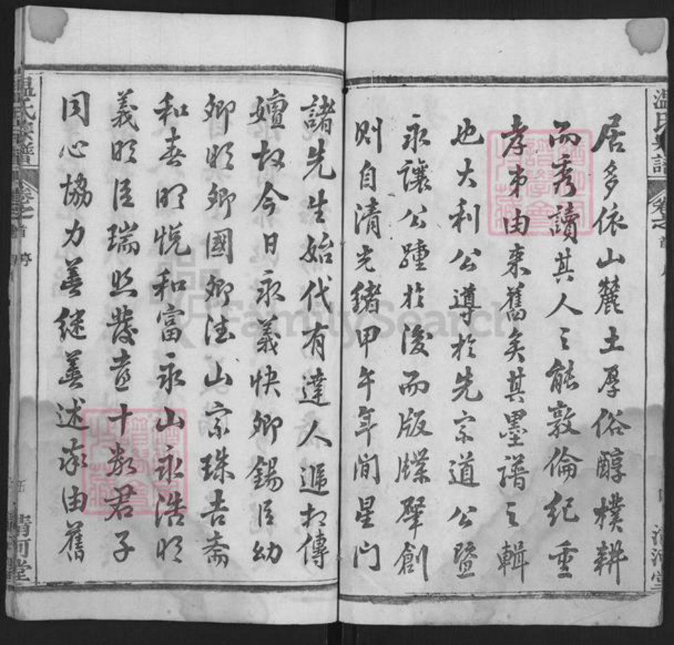 湖北省武汉市新洲区温氏清河堂族谱-温氏宗谱.pdf电子版插图5