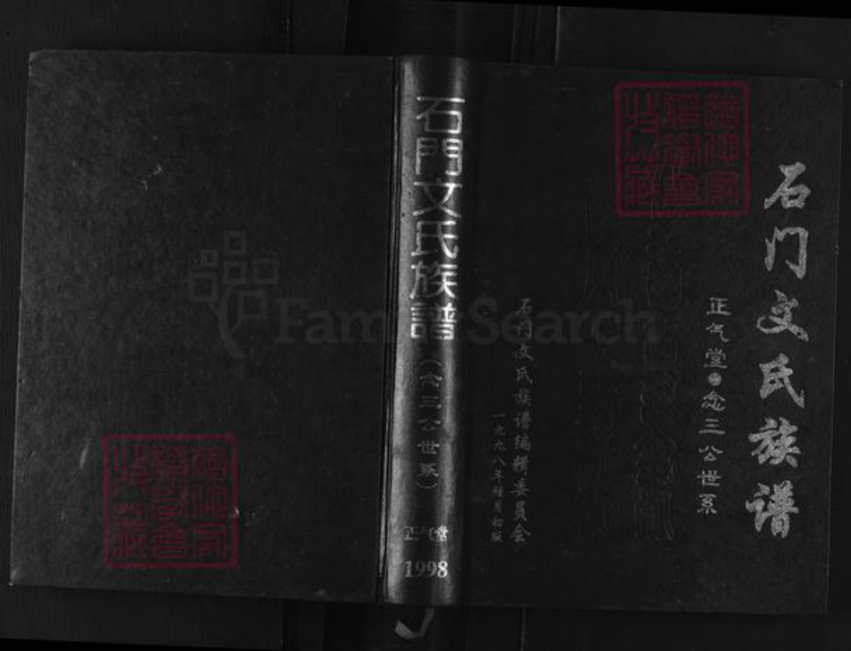 湖南省常德市石门县维新镇文氏正气堂族谱-石门文氏族谱.念三公世系.pdf电子版