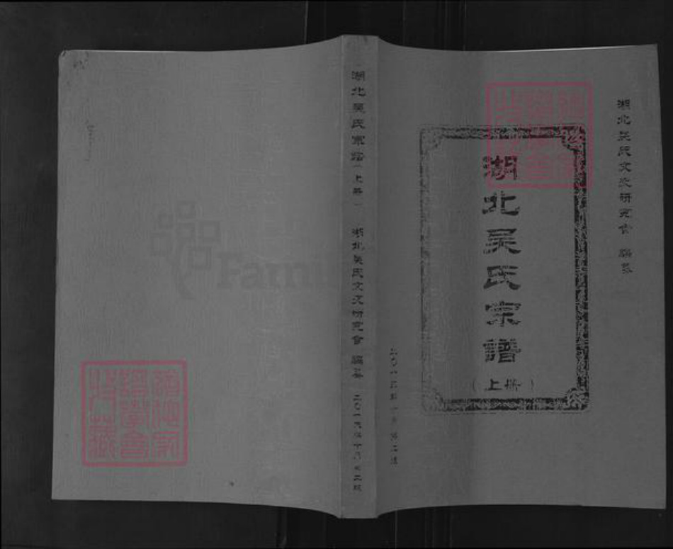 湖北省咸宁市崇阳县天城镇吴氏延陵堂族谱-湖北吴氏宗谱.pdf电子版