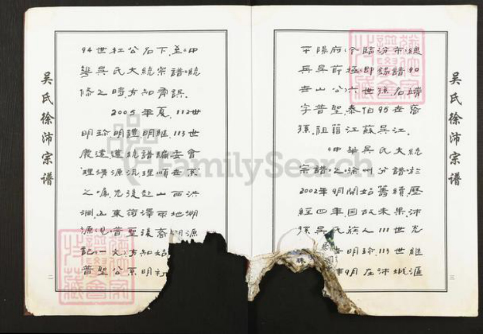江苏省徐州市沛县张庄镇吴氏梅里堂族谱-吴氏徐沛宗谱.pdf电子版插图5