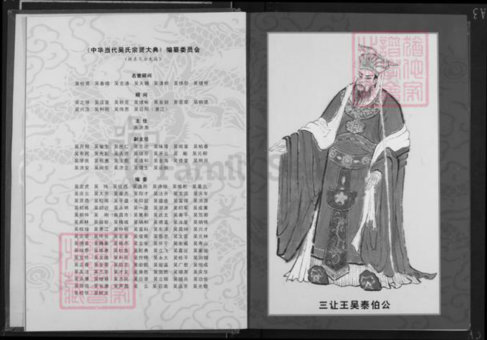 湖北省吴氏族谱-中华当代吴氏宗贤大典.pdf电子版插图4