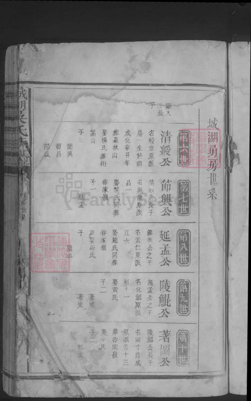 江西省吴氏族谱-城湖吴氏宗谱 [不分卷].pdf电子版插图3