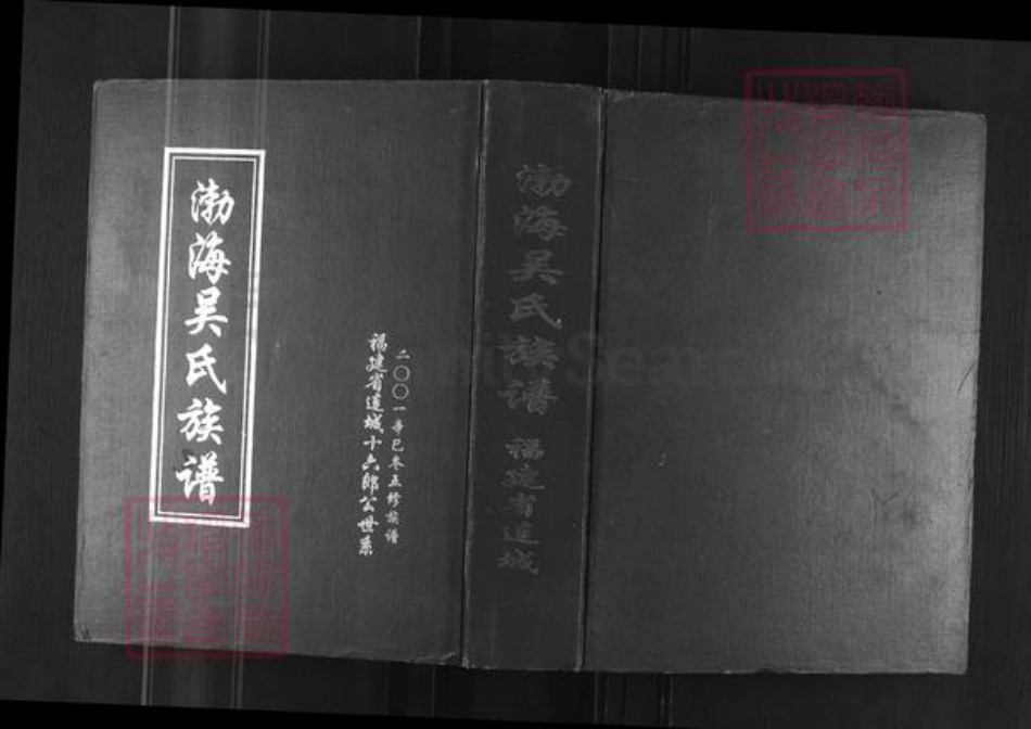 福建省龙岩市连城县莒溪镇吴氏族谱-渤海吴氏族谱.pdf电子版