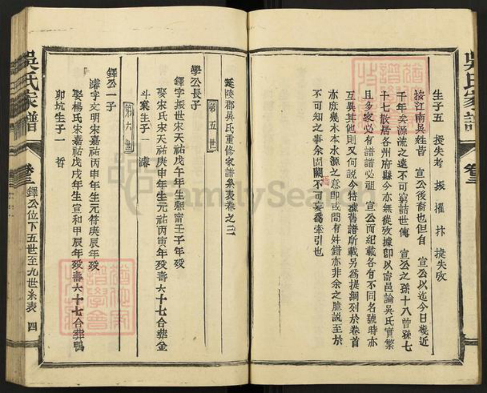 江西省抚州市南丰县吴氏族谱-延陵吴氏家谱.pdf电子版插图4 江西省抚州市南丰县吴氏族谱-延陵吴氏家谱.pdf电子版插图4