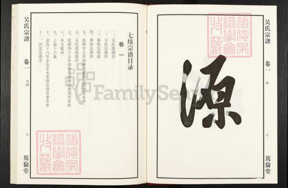 安徽省合肥市庐江县泥河镇吴氏笃伦堂族谱-吴氏宗谱.pdf电子版插图4 安徽省合肥市庐江县泥河镇吴氏笃伦堂族谱-吴氏宗谱.pdf电子版插图4