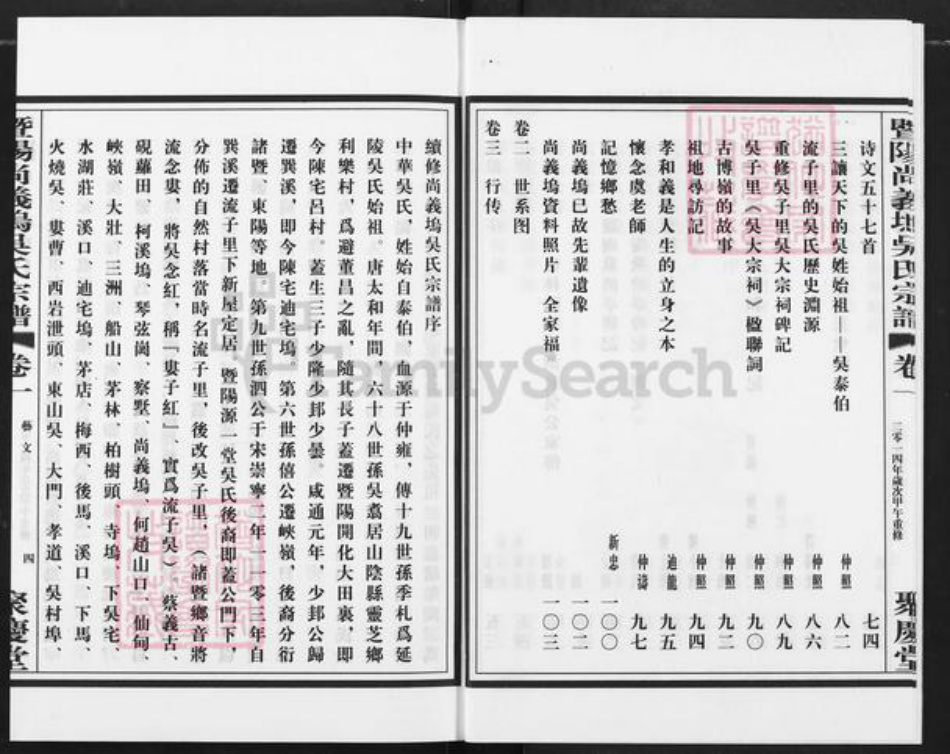 浙江省绍兴诸暨市枫桥镇吴氏聚庆堂族谱-暨阳尚义坞吴氏宗谱.pdf电子版插图4