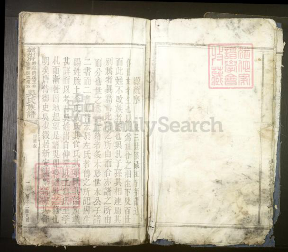 江西省赣州市吴氏族谱-赣州府.赣县清溪玉井.雩都虾蟆石.吴氏族谱[不分卷].pdf电子版插图5