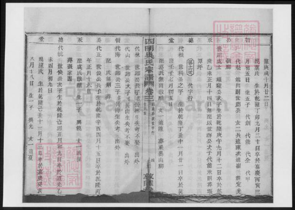 浙江省宁波市吴氏族谱-四明吴氏宗谱.pdf电子版插图3 浙江省宁波市吴氏族谱-四明吴氏宗谱.pdf电子版插图3