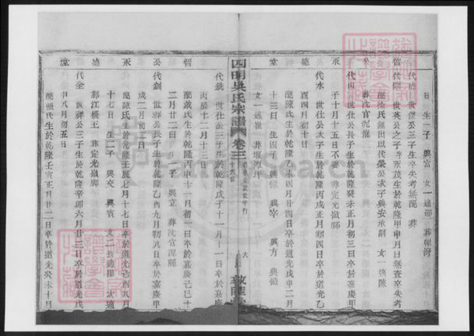 浙江省宁波市吴氏族谱-四明吴氏宗谱.pdf电子版插图5 浙江省宁波市吴氏族谱-四明吴氏宗谱.pdf电子版插图5