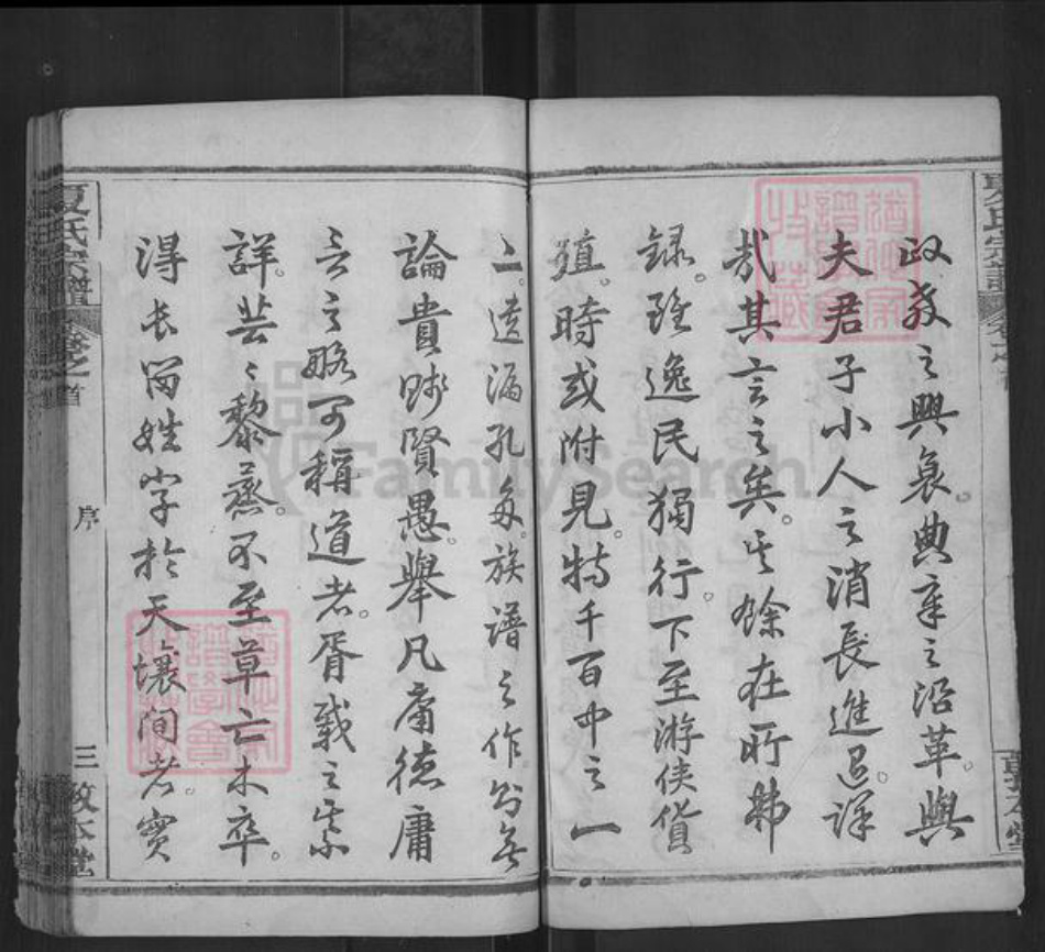 湖北省黄冈市麻城市夏氏敦本堂族谱-夏氏宗谱.pdf电子版插图3 湖北省黄冈市麻城市夏氏敦本堂族谱-夏氏宗谱.pdf电子版插图3