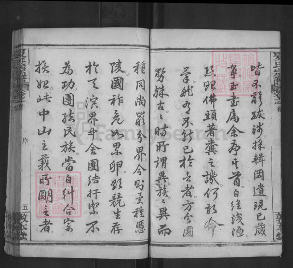 湖北省黄冈市麻城市夏氏敦本堂族谱-夏氏宗谱.pdf电子版插图5 湖北省黄冈市麻城市夏氏敦本堂族谱-夏氏宗谱.pdf电子版插图5