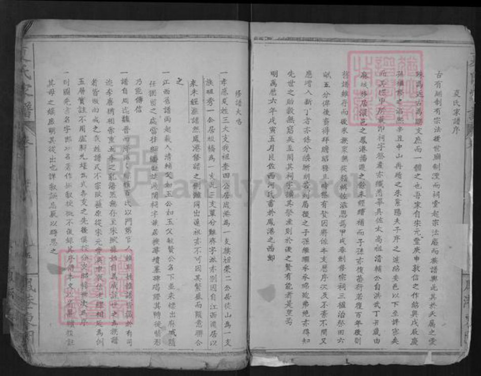 湖北省孝感市孝南区杨店镇夏氏福荫堂族谱-夏氏家谱.pdf电子版插图3