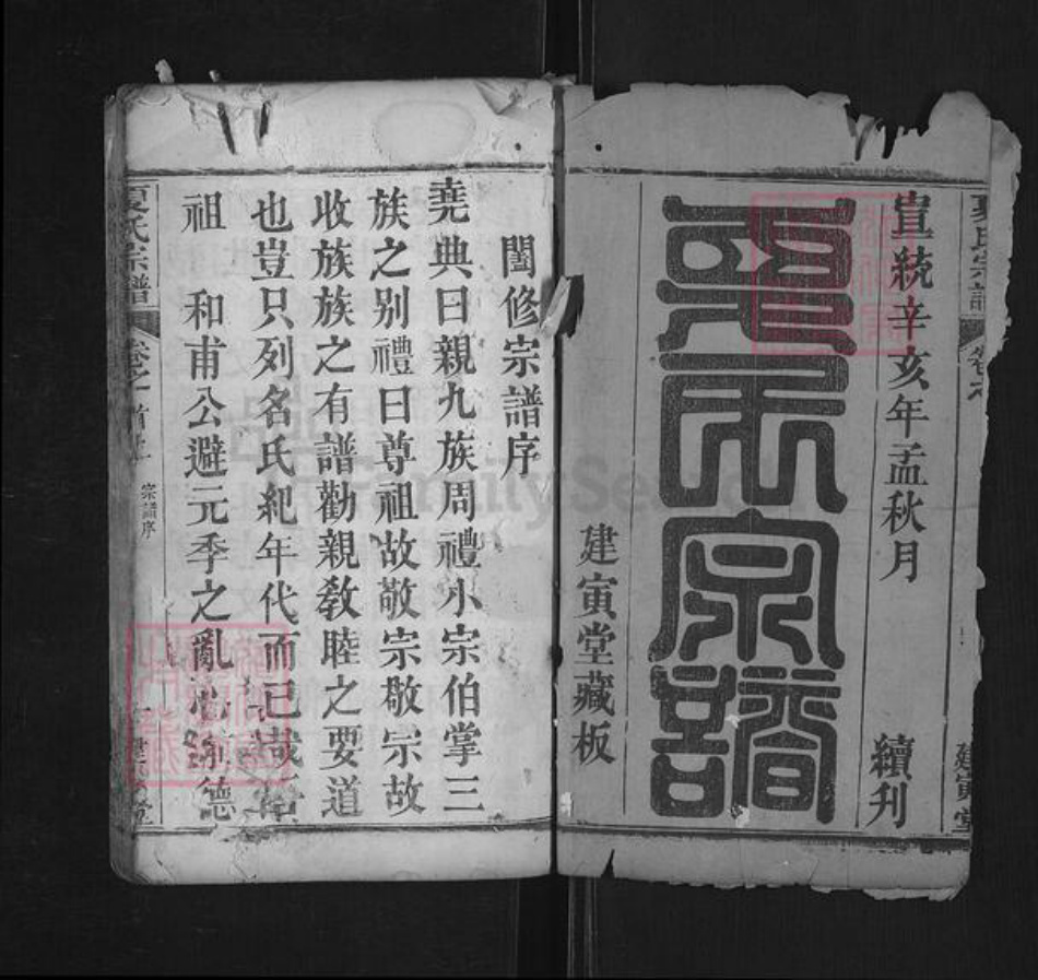 湖北省黄冈市夏氏建寅堂族谱-夏氏宗谱.pdf电子版插图1 湖北省黄冈市夏氏建寅堂族谱-夏氏宗谱.pdf电子版插图1