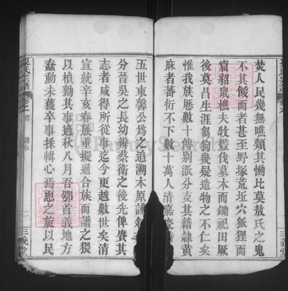 湖北省黄冈市罗田县大崎镇夏氏三义堂族谱-夏氏宗谱.pdf电子版插图2