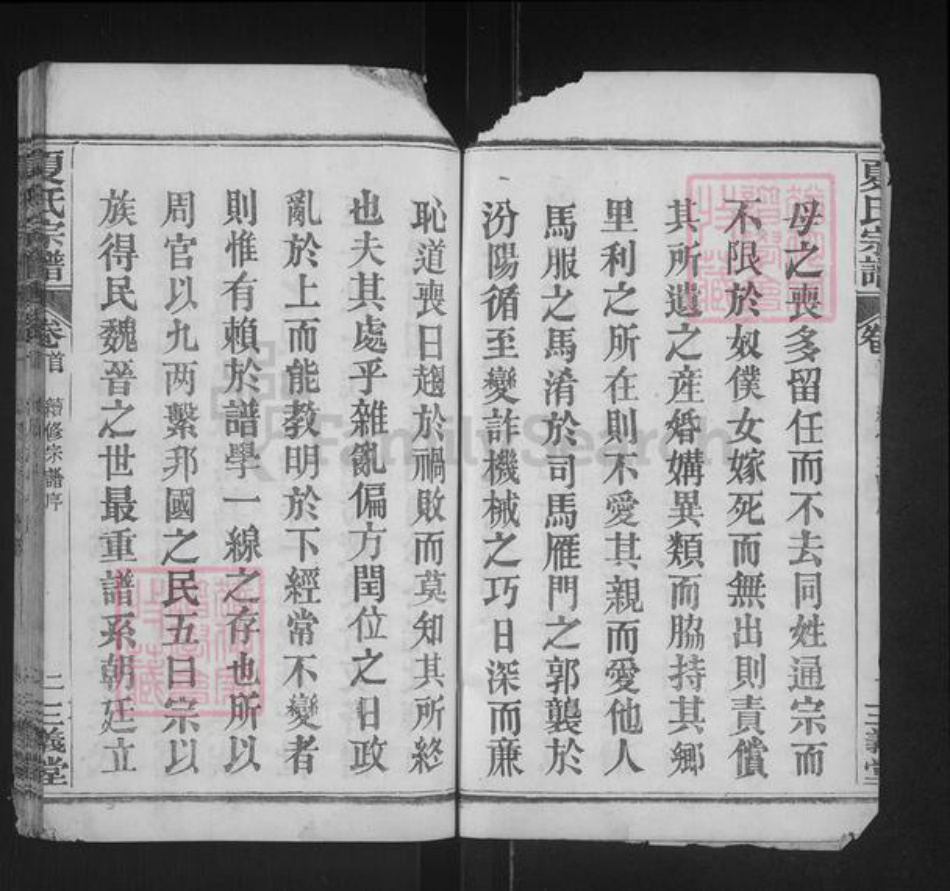 湖北省黄冈市罗田县大崎镇夏氏三义堂族谱-夏氏宗谱.pdf电子版插图3 湖北省黄冈市罗田县大崎镇夏氏三义堂族谱-夏氏宗谱.pdf电子版插图3