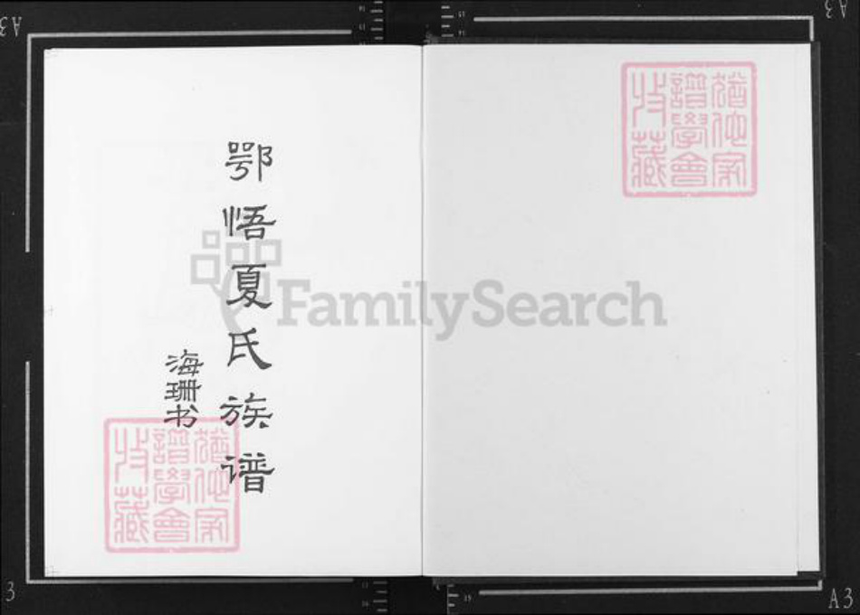 湖北省孝感市大悟县夏店镇夏氏族谱-鄂悟夏氏族谱.pdf电子版插图1 湖北省孝感市大悟县夏店镇夏氏族谱-鄂悟夏氏族谱.pdf电子版插图1