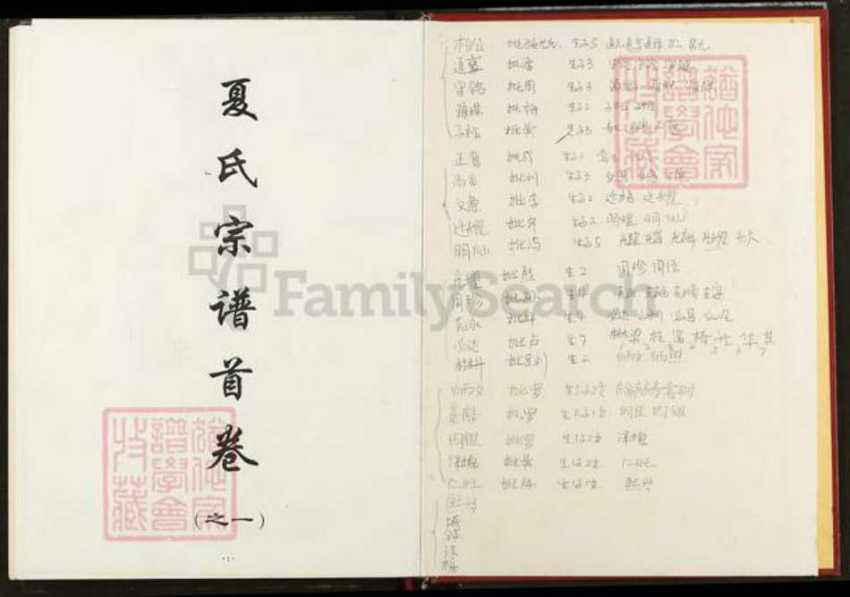 湖北省武汉市新洲区夏氏禹谟堂族谱-夏氏宗谱.pdf电子版插图1 湖北省武汉市新洲区夏氏禹谟堂族谱-夏氏宗谱.pdf电子版插图1