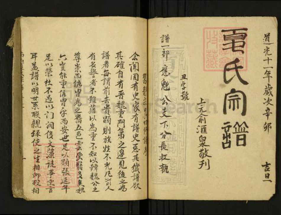 安徽省马鞍山市当涂县夏氏族谱-夏氏宗谱.pdf电子版插图1