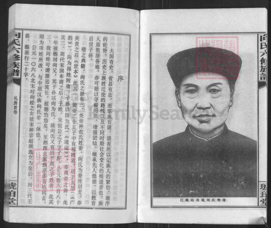 湖南省娄底市双峰县向氏琥珀堂族谱-琥珀向氏六修族谱.pdf电子版插图4