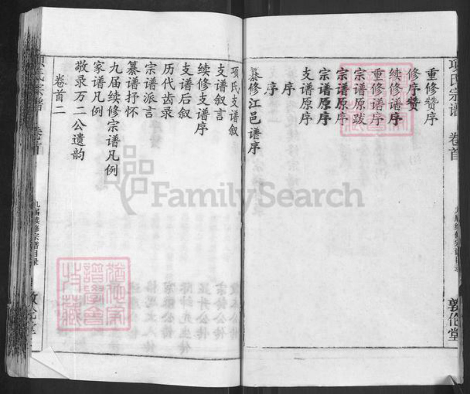 湖北省武汉市新洲区项氏敦伦堂族谱-项氏宗谱.pdf电子版插图4