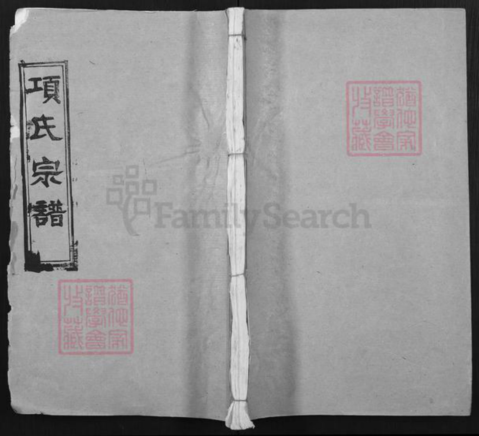 湖北省黄冈市麻城市宋端口镇项氏敦伦堂族谱-项氏宗谱.pdf电子版插图