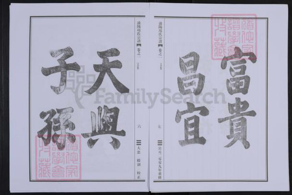 浙江省杭州市萧山区萧山项氏族谱-浦阳项氏宗谱.pdf电子版插图5