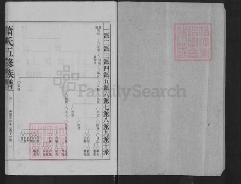 湖南省常德市汉寿县萧氏南陵堂族谱-萧氏五修族谱.pdf电子版插图1