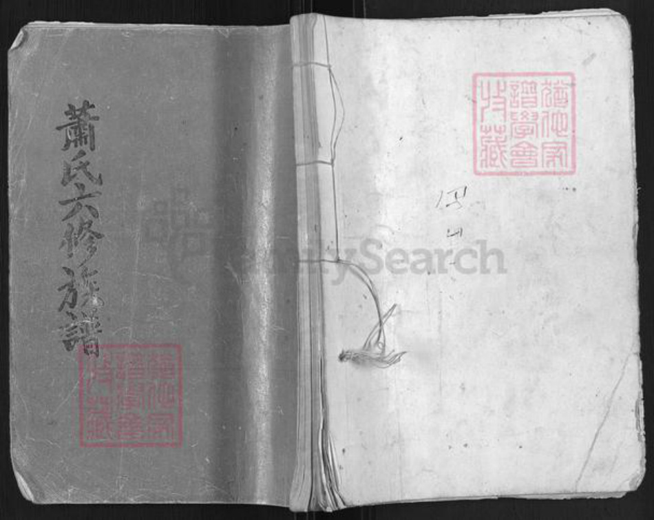 湖南省邵阳市萧氏兰陵堂族谱-萧氏六修族谱.pdf电子版插图