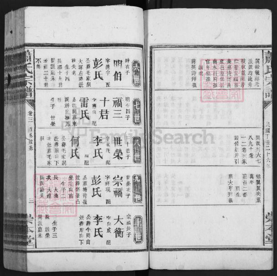 湖南省郴州市嘉禾县珠泉镇萧氏崇本堂族谱-萧氏宗谱.pdf电子版插图3