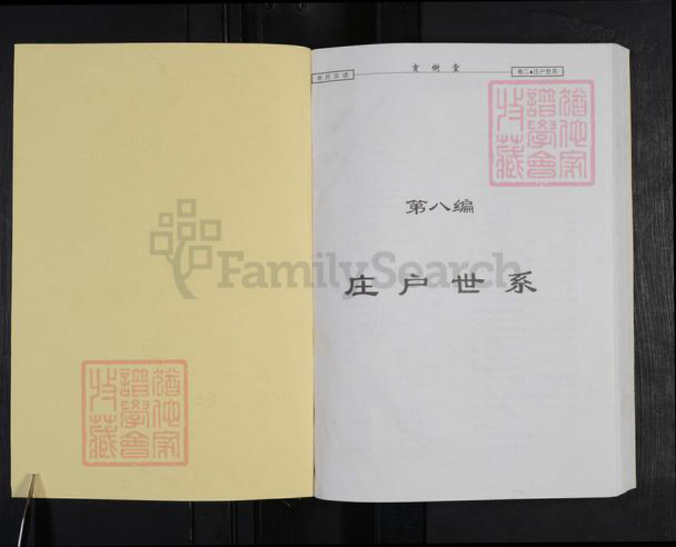 湖北省咸宁市谢氏宝树堂族谱-谢氏宗谱.pdf电子版插图1