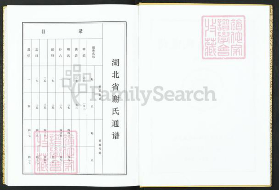 湖北省仙桃市谢氏族谱-湖北省谢氏通谱.pdf电子版插图3
