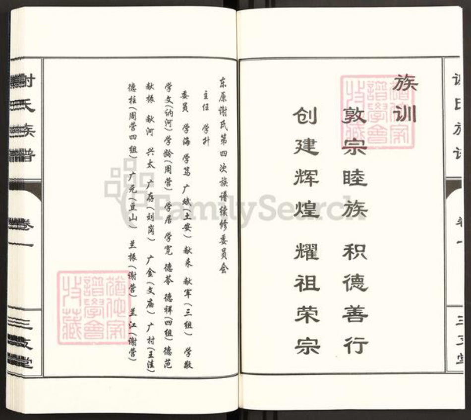 山东省泰安市东平县谢氏三支堂族谱-东原谢氏族谱.pdf电子版插图2