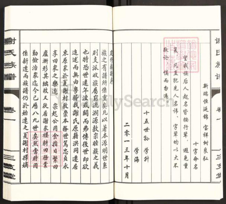 山东省泰安市东平县谢氏三支堂族谱-东原谢氏族谱.pdf电子版插图5