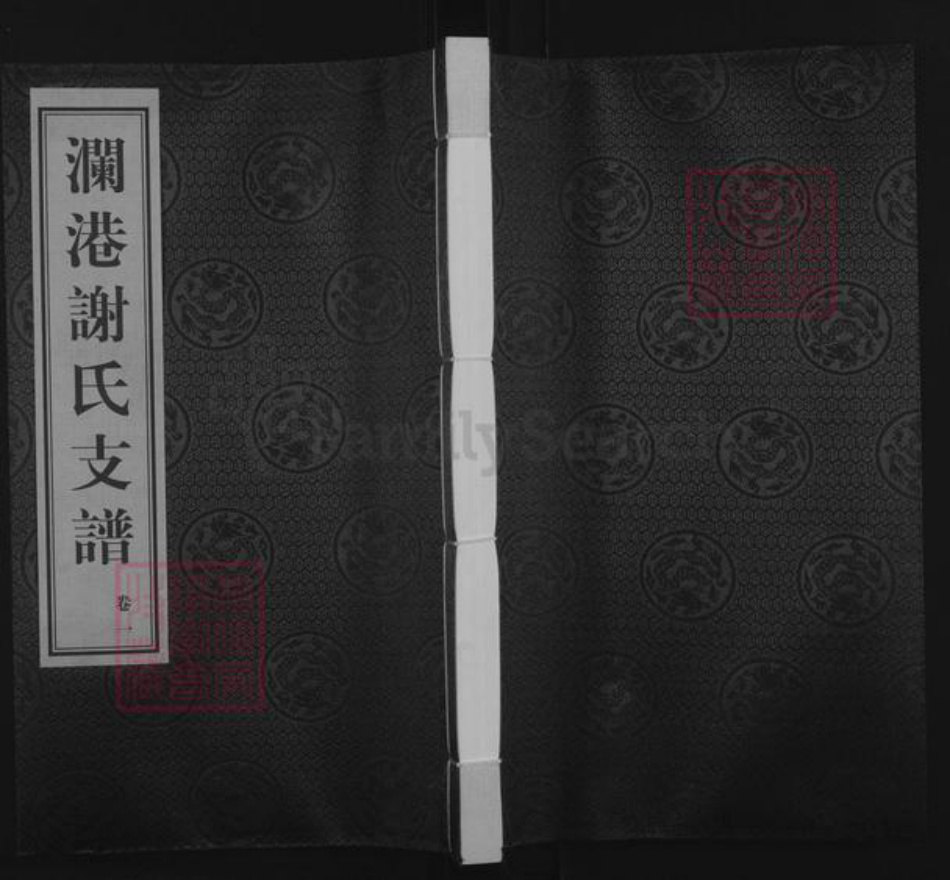 江苏省无锡市惠山区长安街道谢氏宝树堂族谱-澜港谢氏支谱.pdf电子版插图