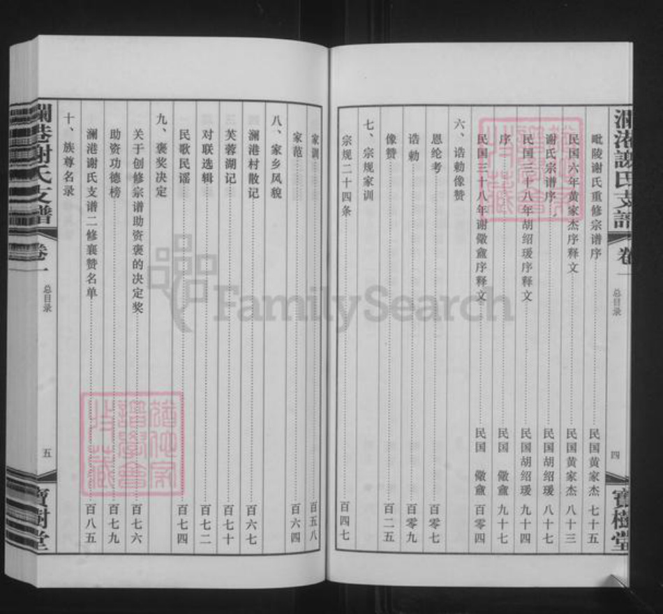 江苏省无锡市惠山区长安街道谢氏宝树堂族谱-澜港谢氏支谱.pdf电子版插图4
