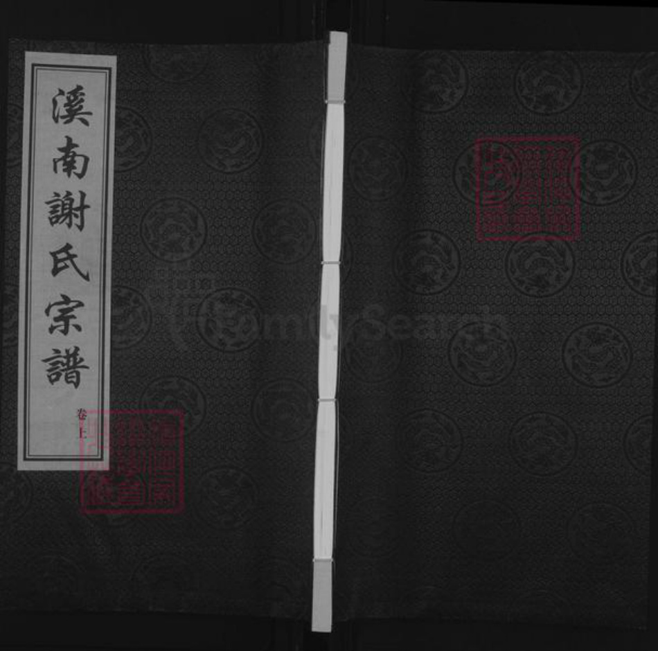 江苏省常州市新北区罗溪镇谢氏宝树堂族谱-溪南谢氏宗谱.pdf电子版插图