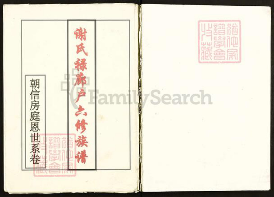 湖南省娄底市新化县谢氏式南堂族谱-谢氏六修族谱.pdf电子版插图