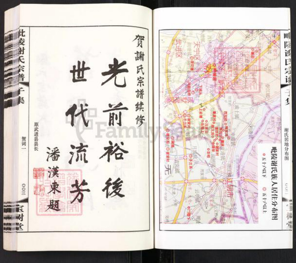 江苏省常州市新北区罗溪镇谢氏宝树堂族谱-毘陵谢氏宗谱.pdf电子版插图4