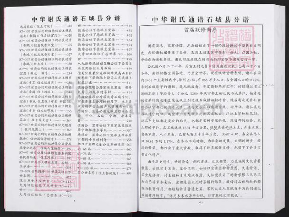 江西省赣州市石城县高田镇谢氏宝树堂族谱-中华谢氏通谱石城县分谱.pdf电子版插图5