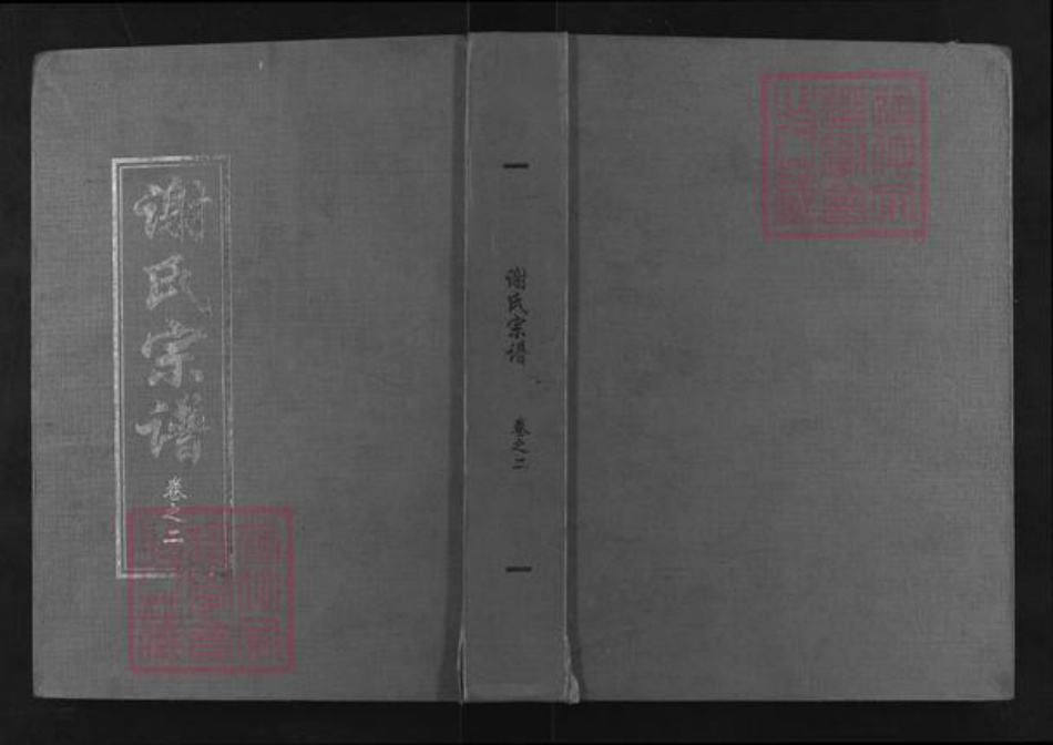 湖北省黄冈市红安县谢氏宝树堂族谱-谢氏宗谱.pdf电子版插图
