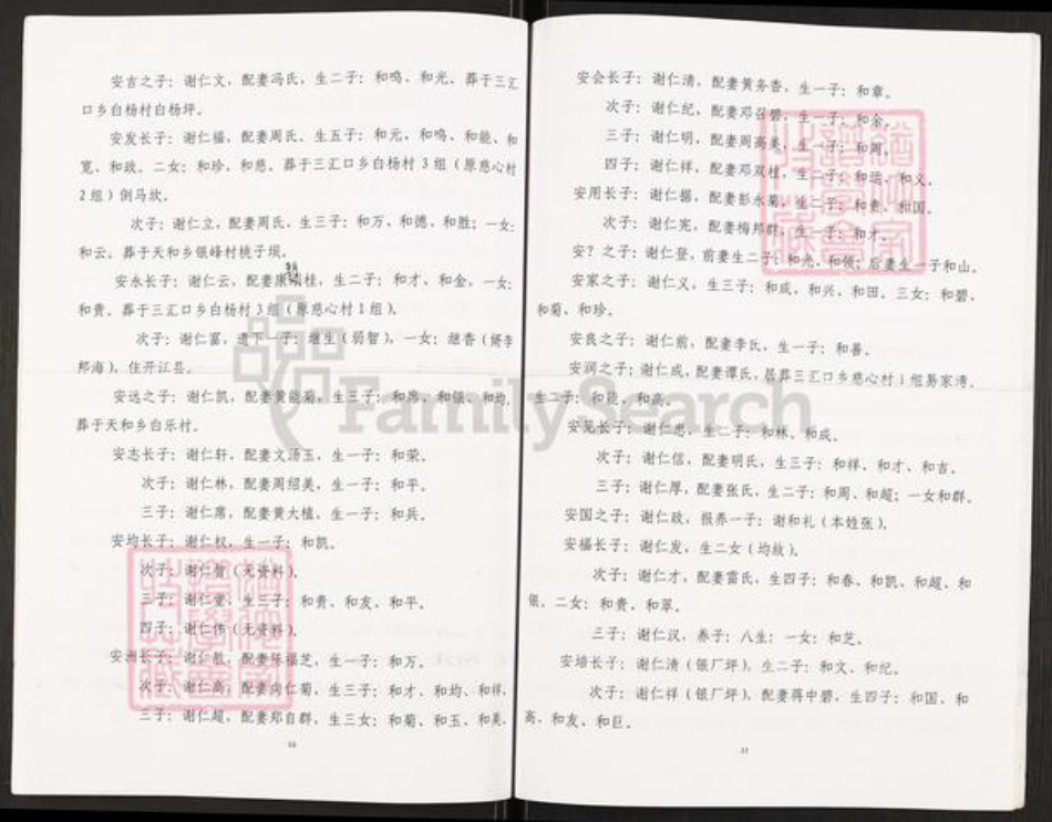 重庆市开州区谢氏族谱-谢氏族谱.pdf电子版插图5