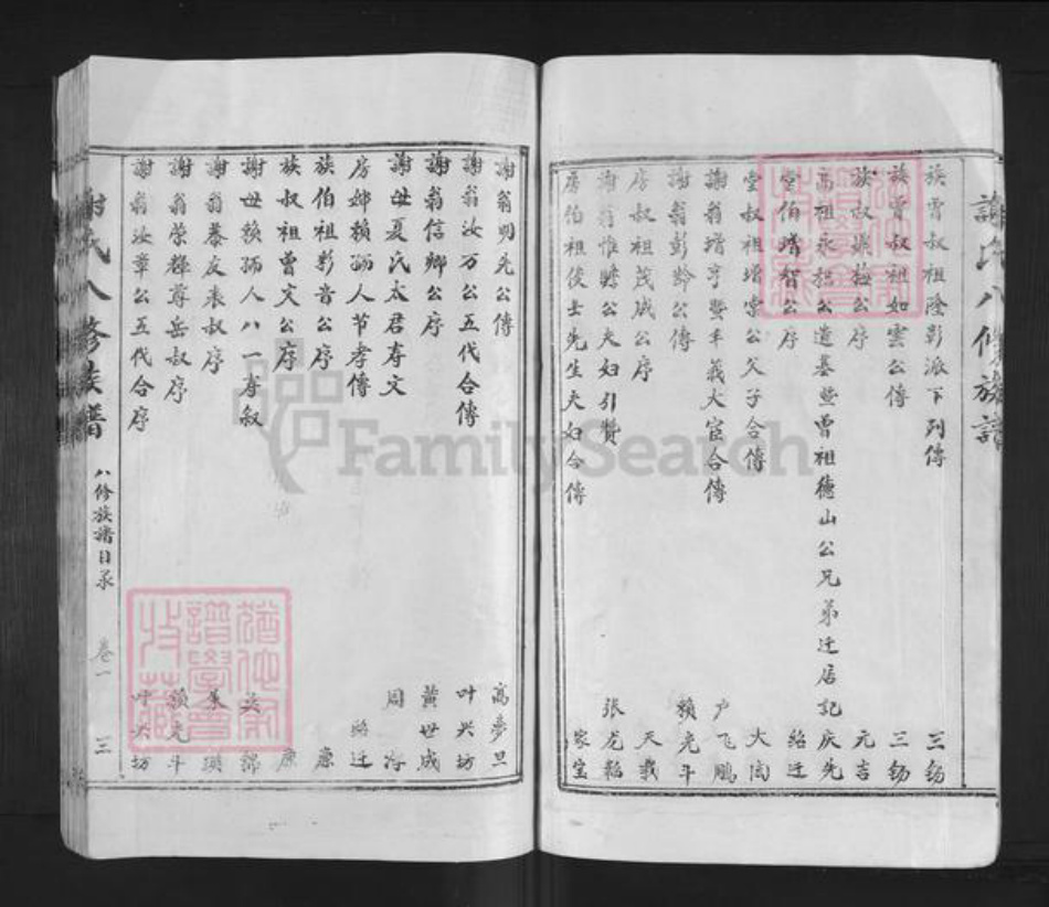 江西省赣州市信丰县谢氏族谱-谢氏八修族谱.pdf电子版插图4 江西省赣州市信丰县谢氏族谱-谢氏八修族谱.pdf电子版插图4