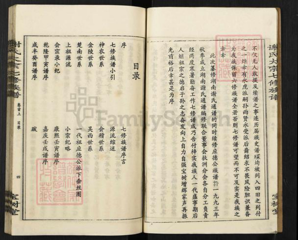 湖南省湘潭市湘乡市湘乡谢氏宝树堂族谱-谢氏大宗七修族谱.pdf电子版插图5