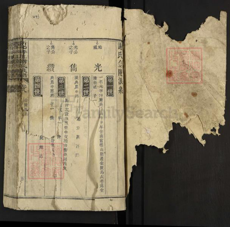 湖南省娄底市新化县奉家镇谢氏族谱-新化坪上谢氏族谱.pdf电子版插图1 湖南省娄底市新化县奉家镇谢氏族谱-新化坪上谢氏族谱.pdf电子版插图1