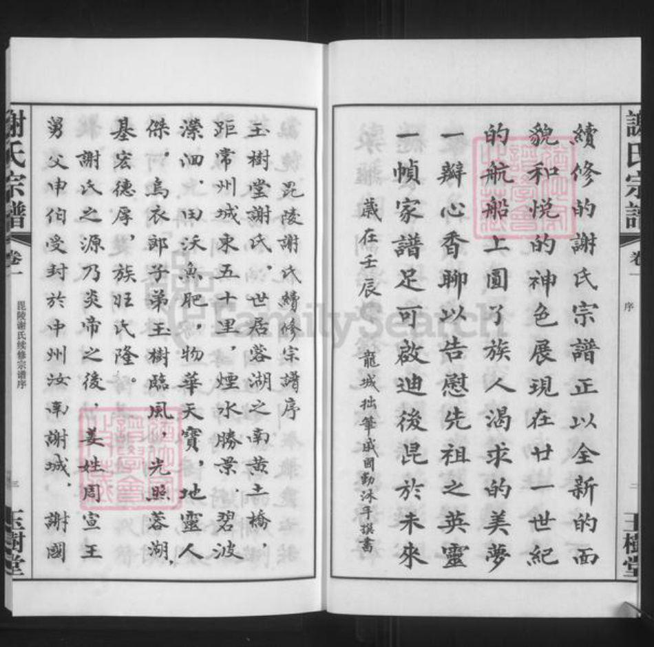 江苏省常州市武进县谢氏玉树堂族谱-谢氏宗谱.pdf电子版插图4 江苏省常州市武进县谢氏玉树堂族谱-谢氏宗谱.pdf电子版插图4