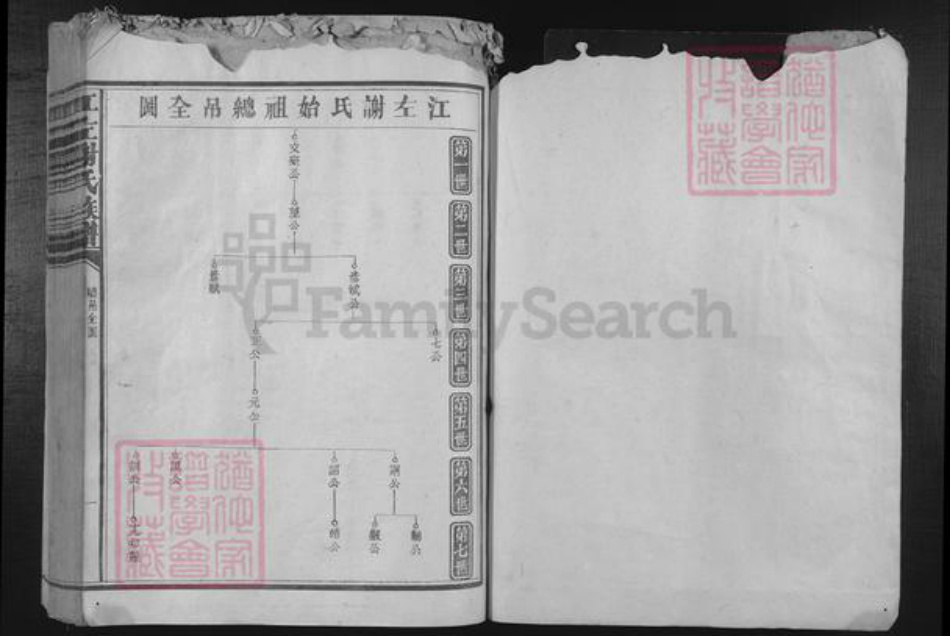 福建省谢氏族谱-江左谢氏族谱.pdf电子版插图1 福建省谢氏族谱-江左谢氏族谱.pdf电子版插图1