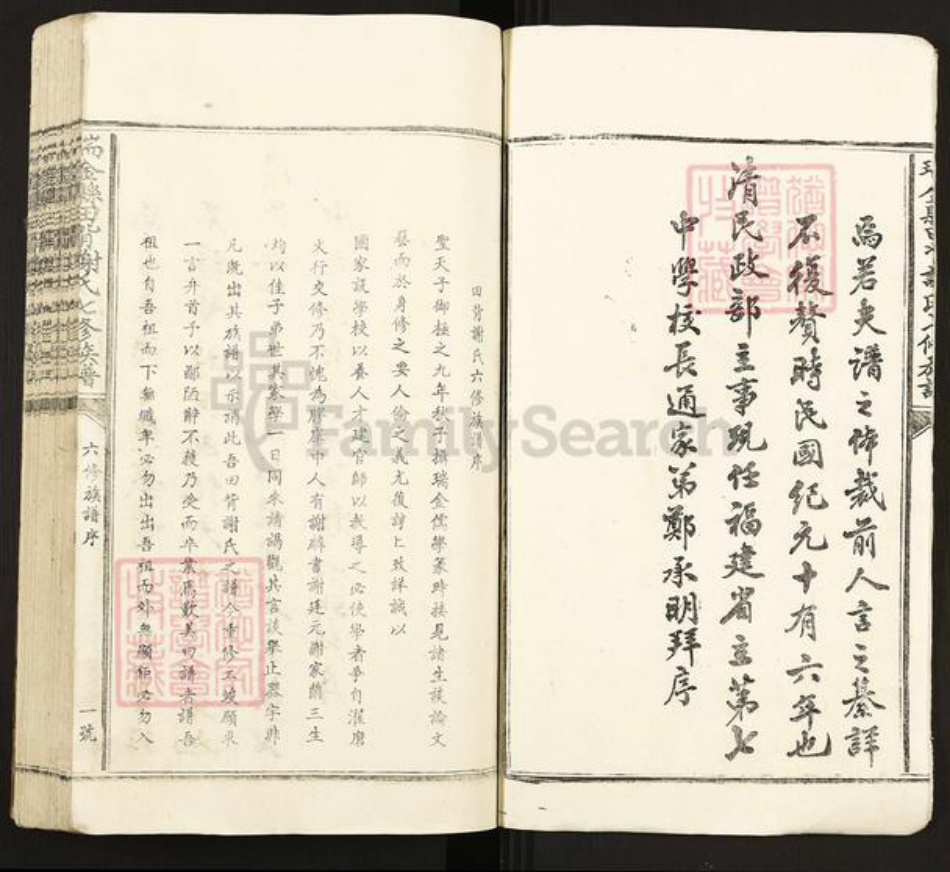 江西省赣州市瑞金市叶坪乡谢氏族谱-瑞金县田背谢氏七修族谱.pdf电子版插图5