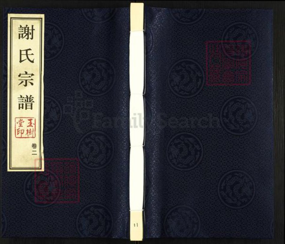 江苏省常州市武进县谢氏玉树堂族谱-谢氏宗谱.pdf电子版