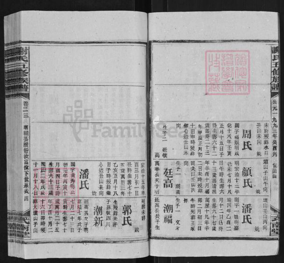 湖南省娄底市冷水江市禾青镇谢氏式南堂族谱-谢氏五修族谱.pdf电子版插图5