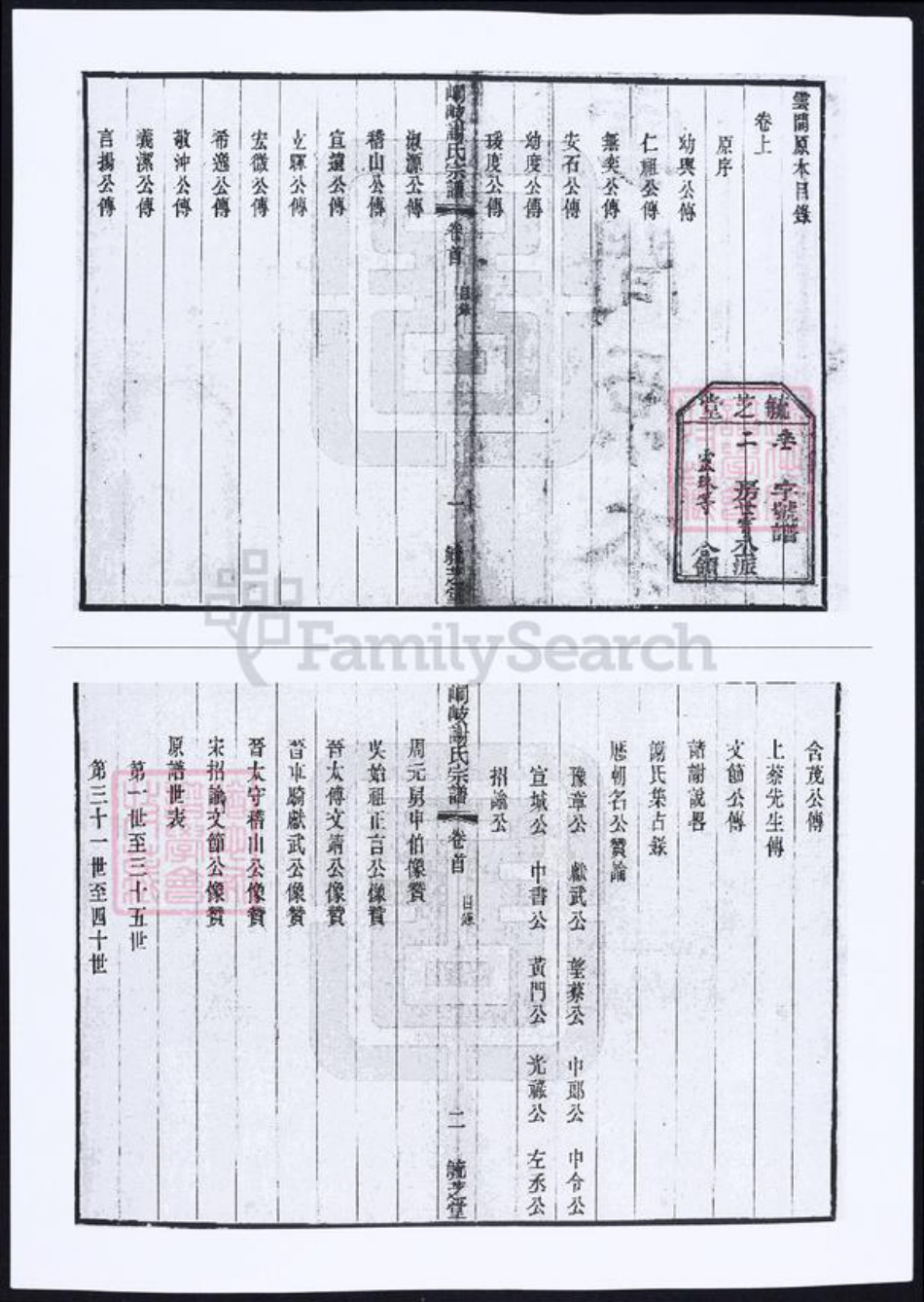 江苏省苏州市张家港市谢氏族谱-峒岐谢氏宗谱.pdf电子版插图1 江苏省苏州市张家港市谢氏族谱-峒岐谢氏宗谱.pdf电子版插图1